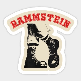 Boots Rammstein Sticker